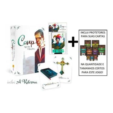 Jogo Coup C/ Expansão A Reforma - Card Game - Grok Mandala