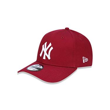 Imagem de Boné New Era 9Forty New York Yankees adulto-unissex, Vermelho Escuro, U