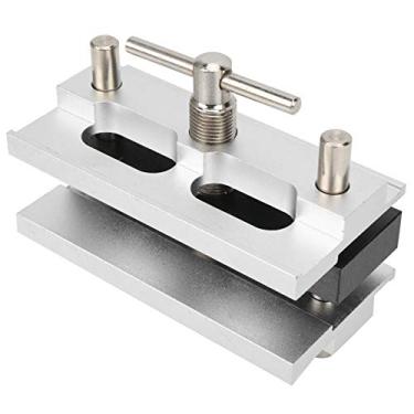 Imagem de Posicionador de perfuração de furos, sem ferrugem, localizador de furo reto, gabarito de cavagem para guia de perfuração, localizador autocentralizado para marcenaria