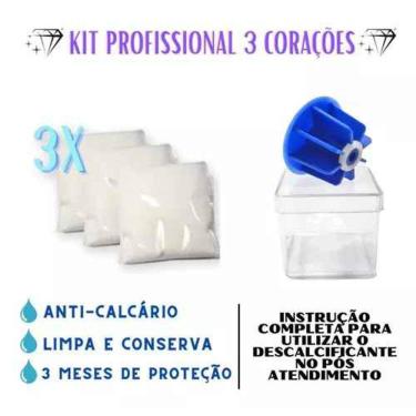 Imagem de Kit Cápsula De Retrolavagem C/ Descalcificante Tres Coraçoes