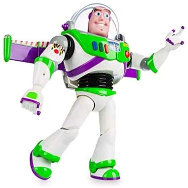 Imagem de Buzz Lightyear Boneco de Ação Disney Avançado Falante 12" (Produto Oficial da Disney)