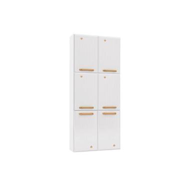 Imagem de Paneleiro de Cozinha Modulado Diamante 6 Portas 70cm Branco - Telasul