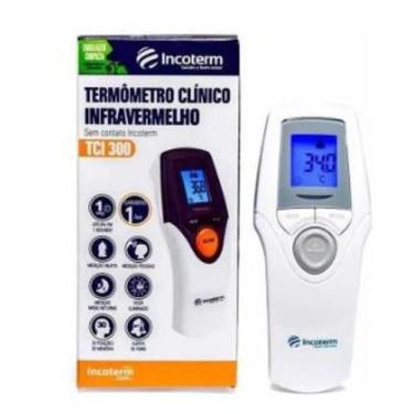 Imagem de Termometro Clinico Infravermelho Incoterm Tci300