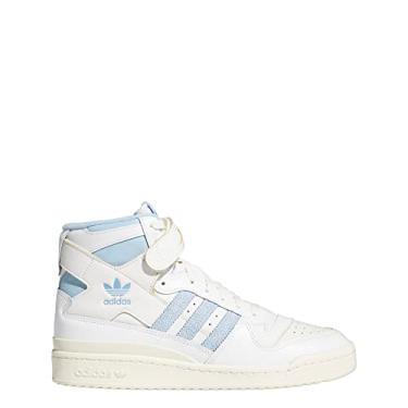 Imagem de adidas Forum 84 High Shoes Masculino, Branco nuvem, branco/céu claro, 9.5