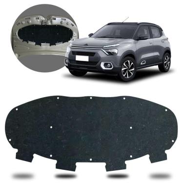 Imagem de Forro Capô C3 2023 2024 Manta Acústica Antirruído Isolante com Presilha Grud Gtc 5007