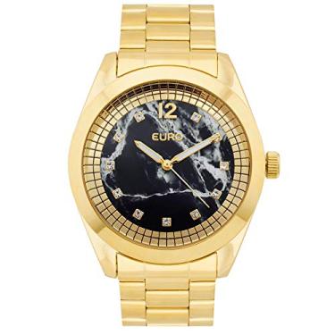 Imagem de Relógio Euro Feminino Marmorizados Eu2036yks/4p - Dourado