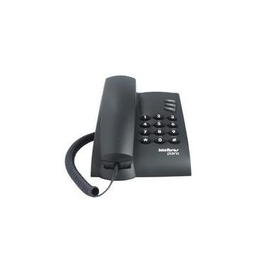 Imagem de Telefone Intelbras Pleno com Fio s/ Chave de Bloqueio Preto - 4080051