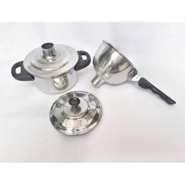 Imagem de Cuzcuzeira Paulista Aluminio Polido