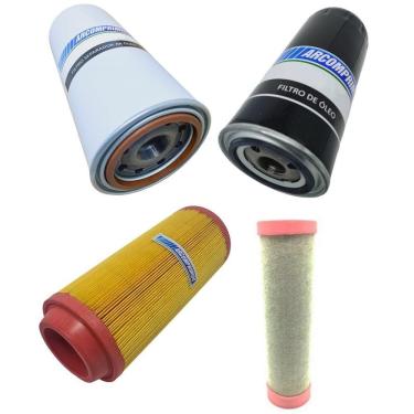 Imagem de Kit de Filtros Similares Metalplan Totalpack 40HP TP40