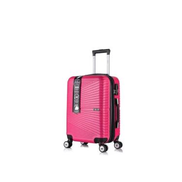 Imagem de Mala de Viagem Rígida de Fibra 360º Pequena Bordo - 10Kg - LT204-Unissex