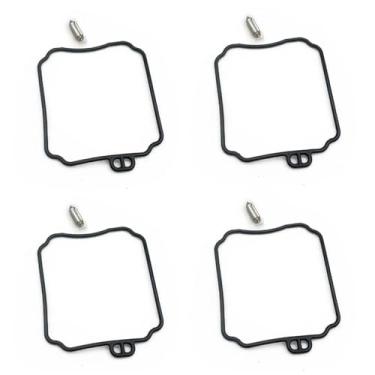 Imagem de Kit de reparo de carburador para configurar diafragma de vácuo e boia compatível com XVZ13A XVZ13AT XVZ1300A XVZ 13A 1300A 13 1300 A (4 agulhas de vedação)