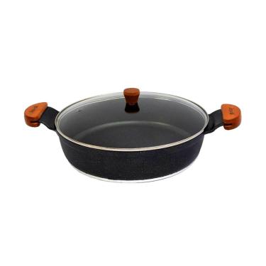 Imagem de Frigideira Granito Preto Gourmet Antiaderente Javali AM 30cm