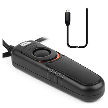 Imagem de Cabo de liberação do obturador para Sony, RC-201 S2, cabo de liberação do obturador com fio, cabo de controle remoto compatível com Alpha a7, a7II, a7R, a7RII, a7S, a3000, a5100, a6000, a77II, a58