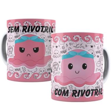 Imagem de Canecas de Porcelana Personalizadas Polvo do Humor (sem rivotril/com rivotril)