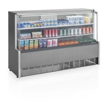 Imagem de Balcão Refrigerado Gpsa175r Gelopar Aurora 1 Placa Fria 1,75mt Tipo Inox 220v
