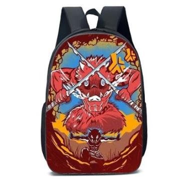 Imagem de MOCHILA ESCOLA INFANTIL JUVENIL ANIME DEMON SLAYER-Unissex