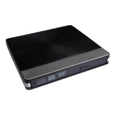Imagem de Gravador Externo De Cd E Dvd Tipo-c Usb 3.0 Externo TOMATE MTM-1025