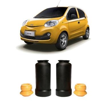 Imagem de Par Batente + Coifa Dianteiro Chery New QQ 2015 2016 2017 18 - Auto Fl