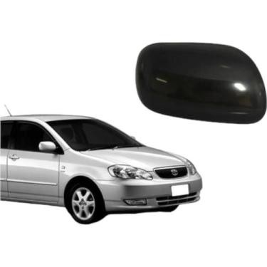 Imagem de Capa retrovisor preta lisa original dir corolla 2003 - Metagal