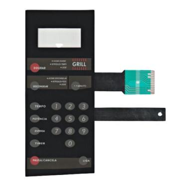 Imagem de Membrana teclado Para Microondas Brastemp Bmp 28 Ejb Com Grill - TND