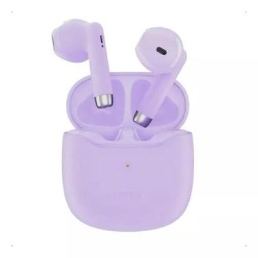 Imagem de Fone De Ouvido Bluetooth P Celular Kaidi Kd-771, Lilás