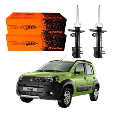Imagem de Par Amortecedor Dianteiro Novo Uno Way 1.0 1.4 2010 A 2016 - Cofap