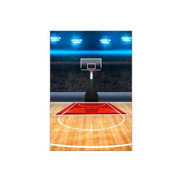 Imagem de Painel De Festa Vertical 1,50 x 2,20 - Quadra de Basquete 003 - Via Co