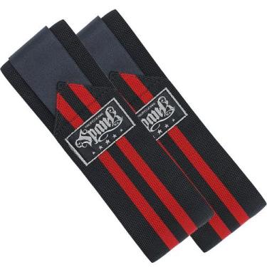 Imagem de Faixa Elástica pra Joelho Spank de Alta compressão - Spank, Preto, Ver