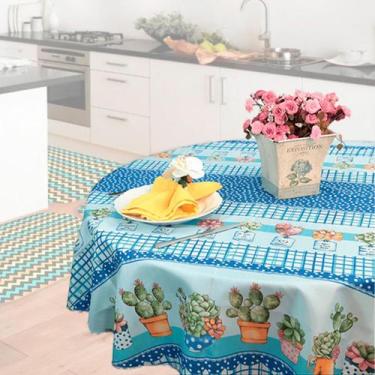 Imagem de Toalhas De Mesa Tecido Oxford Redonda 1,40cm - Barca Utilidades