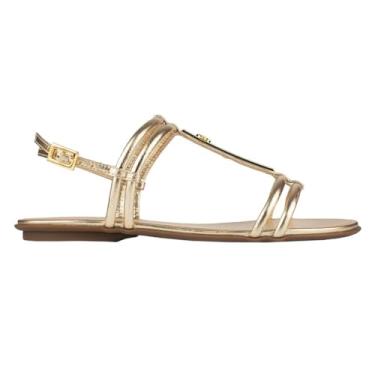 Imagem de Sandália Rasteira Luz da Lua Detalhe Metal