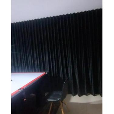 Imagem de Cortina blackout tecido veta 70% modelo trilho suisso Max medidas  3.0