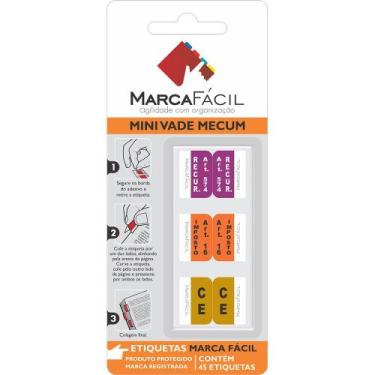 Imagem de Etiquetas Vade Mecum E Clt Marca Fácil - Matérias, Mini Vade Mecum