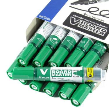 Imagem de Pincel Marcador Quadro Branco Vbma-Vbm-M Board verde 12und. - Pilot