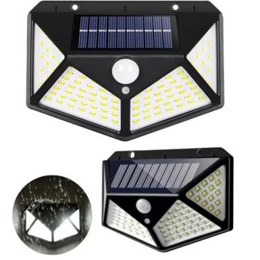 Imagem de Luminária Solar 100 Leds - Área Externa - AL