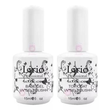 Imagem de Kit 2 Ultra Selante Top Coat Lirió Porcelana Gel Finalizador - Lirio