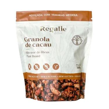 Imagem de Granola Low Carb Vegana Regalle com Sabor Cacau 300g