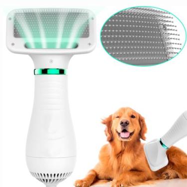 Imagem de Escova Elétrica Para Secar e Alisar Cães e Gatos 110v - LAURUS