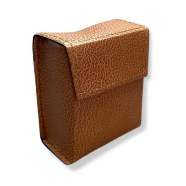 Imagem de Porta Oculos Marrom Case Estojo Óculos Leitura Multi Uso - Portway