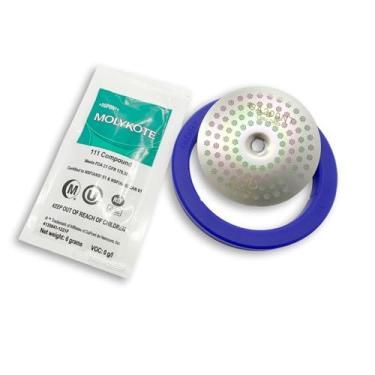 Imagem de Kit feito para Gaggia. Tela de chuveiro IMS Precision Nanotech GA200NT, Junta Cafelat 8,5 mm, graxa Molykote 111