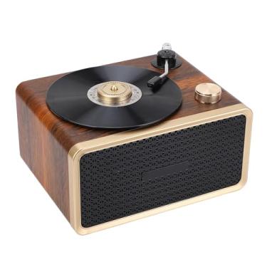 Imagem de Alto-falante Sem Fio Portátil, Alto-falante retrô de Madeira Com Som Superior para Quarto Doméstico Ao Ar Livre, Alto-falante Vintage de Carregamento Rápido