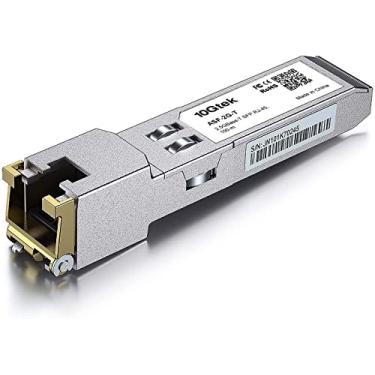 Imagem de 10Gtek 2.5G SFP-T, 2.5GBase-T, SFP para RJ45, compatível com Ubiquiti UniFi, Fortinet, Netgear, TP-Link e outros interruptores abertos