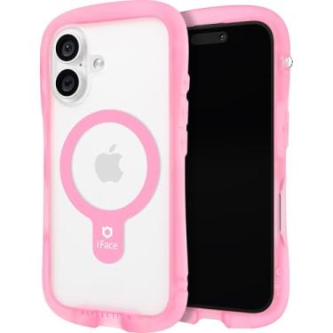 Imagem de iFace Capa compatível com iPhone 16 Plus [Reflection Neo MagSynq] (compatível com MagSafe) de vidro temperado, proteção contra choques, design exclusivo e resistente, capa transparente para celular