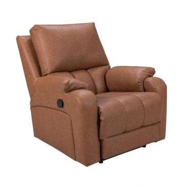 Imagem de Cadeira Poltrona Papai Reclinável Ravena Zero Wall Corano Império Marrom
