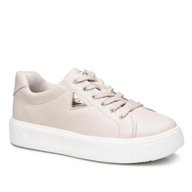Imagem de Tênis Pegada Feminino em Couro Off White 211209-02-Feminino