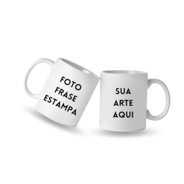 Imagem de Caneca personalizada arte foto frase nome