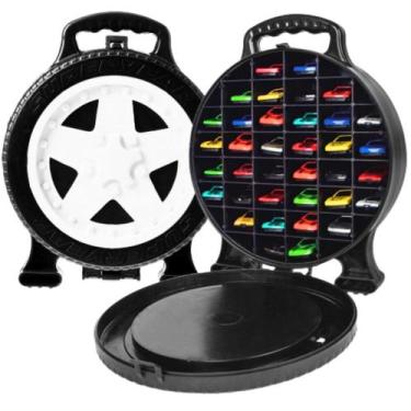 Imagem de Maleta Para 32 Carrinhos Estilo Hot Wheels Super Garagem - Lugo