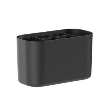 Imagem de Organizador Porta Pincéis Maquiagem Cosméticos Com Divisórias Batom Ba