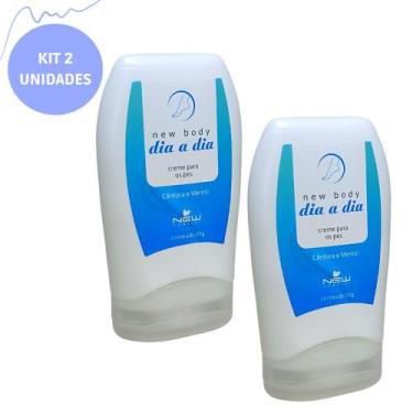 Imagem de Kit 2 Creme Mau Cheiro No Pé Chulé Friera Calcanhar Rachado - New Conn