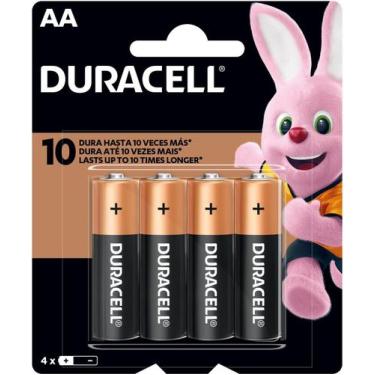 Imagem de Pilha alcalina duracell aa 4und