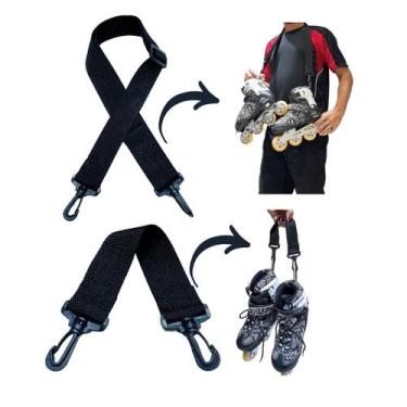 Imagem de Kit Alças Para Carregar Patins Inline 1 Alça De Mão +1 De Ombro - FERR
